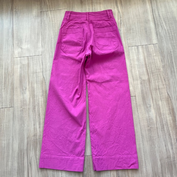 Maeve by Anthro The Colette Crop Wide Leg Pants - Picture 6 of 6